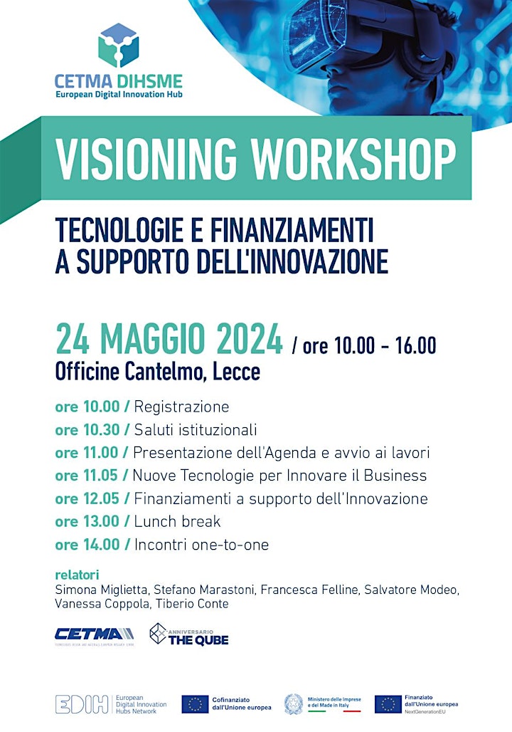 La presentazione della Start Cup Puglia a Lecce durante il workshop "Tecnologie e finanziamenti a supporto dell'innovazione"